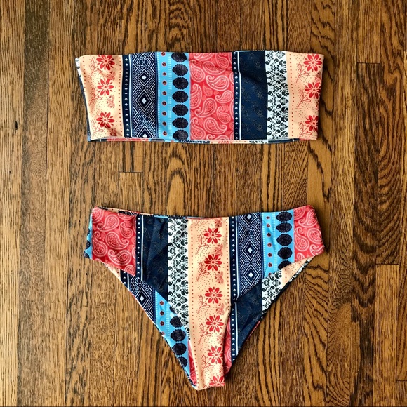 SHEIN Other - NWOT SHEIN Bandeau Bikini Size L